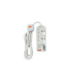 DT 712C1 2 Gang 3A 1C USB With Timer (3M) White