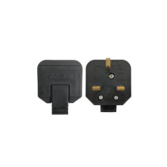 Perma 13A Rubber Plug Top (Black)
