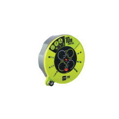 CMU10134SL Masterplug 10M 4 Gang Cable Reel