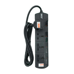 BRITZ BR 814BK 4 Gang PSO Black (2M)