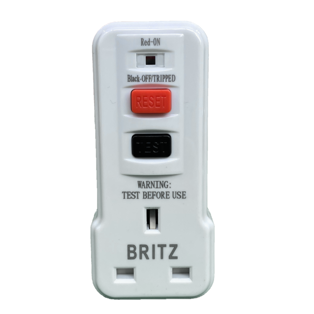 BRITZ RCD 08 Adaptor (White)