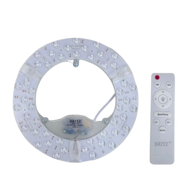 Britz (BR-CMX2L-48W-TRI) Remote Double Led Ceiling Light