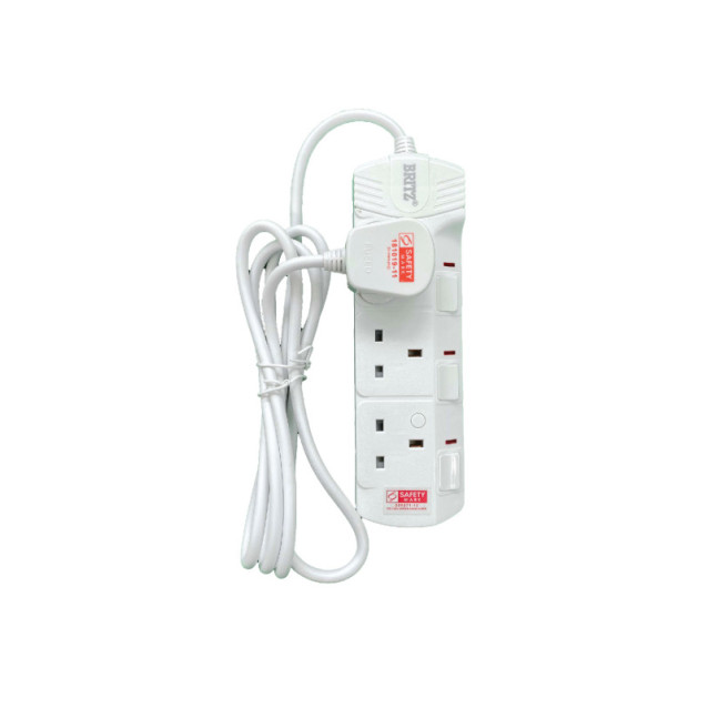 BRITZ BR 813 3 Gang PSO White (2M)