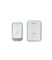 BRITZ 665AC W'Less Doorbell (White Silver)