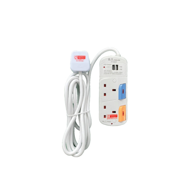 DT 862UI 2 Gang 2 USB PSO (3M)