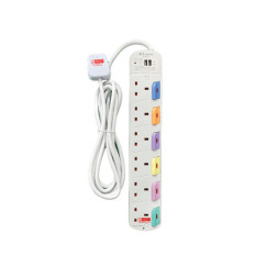 DT 866UI 6 Gang 2 USB PSO (3M)